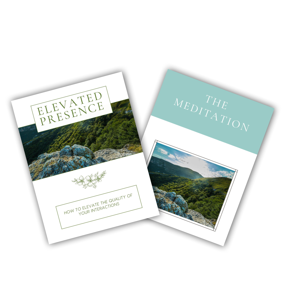 Guidebook + meditation landing page